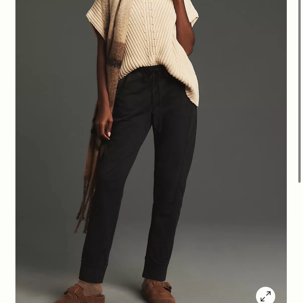 SOLD OUT: Daily practice joggers by anthropologie Women's Black Jeans